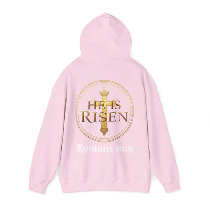 Victory in Christ – He Is Risen Women’s Hoodie