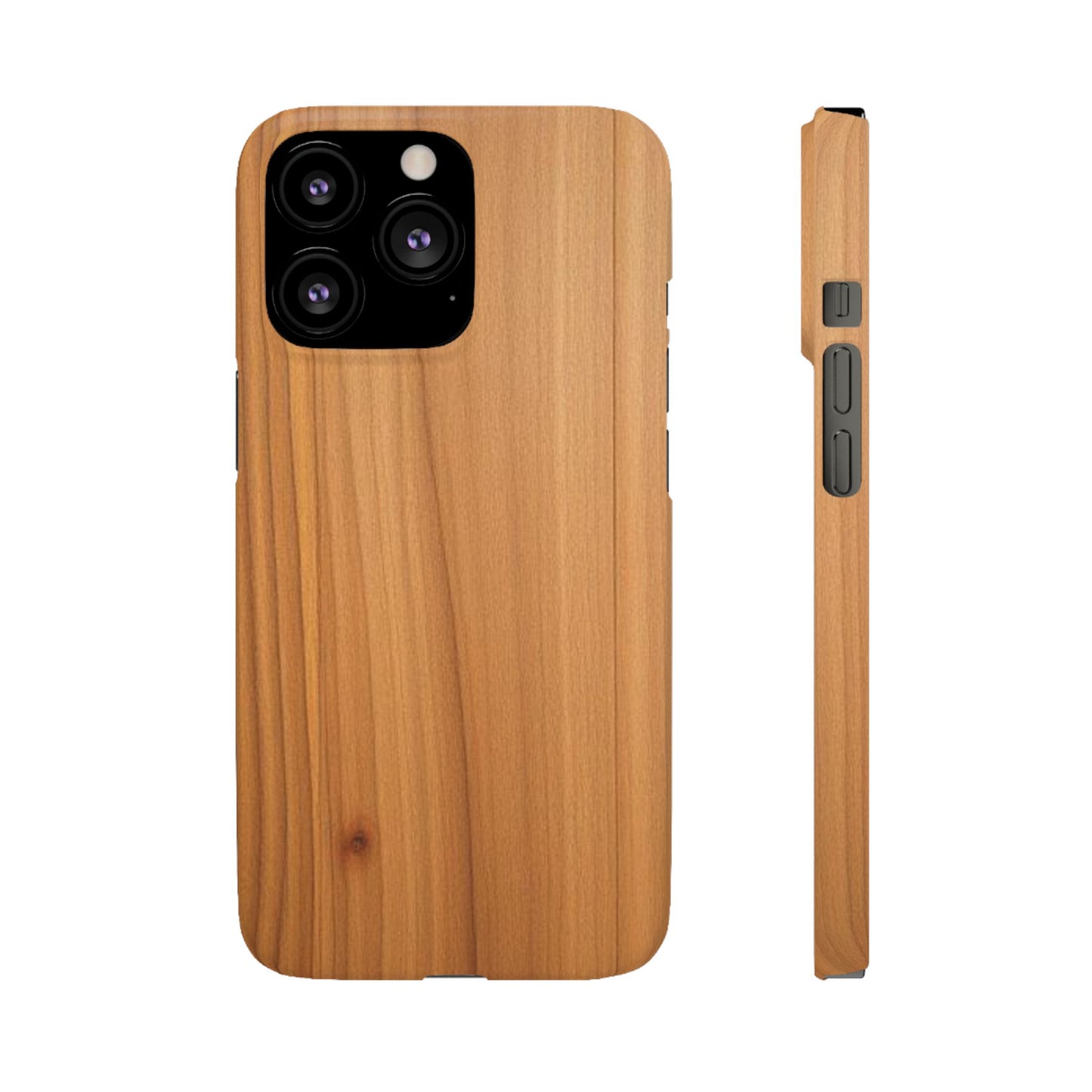 Natural Wood Grain iPhone Snap Case
