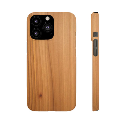 Natural Wood Grain iPhone Snap Case