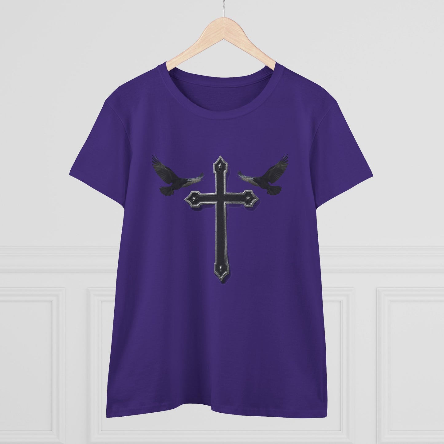 Fed by Faith – Cross & Crows Women’s Tee