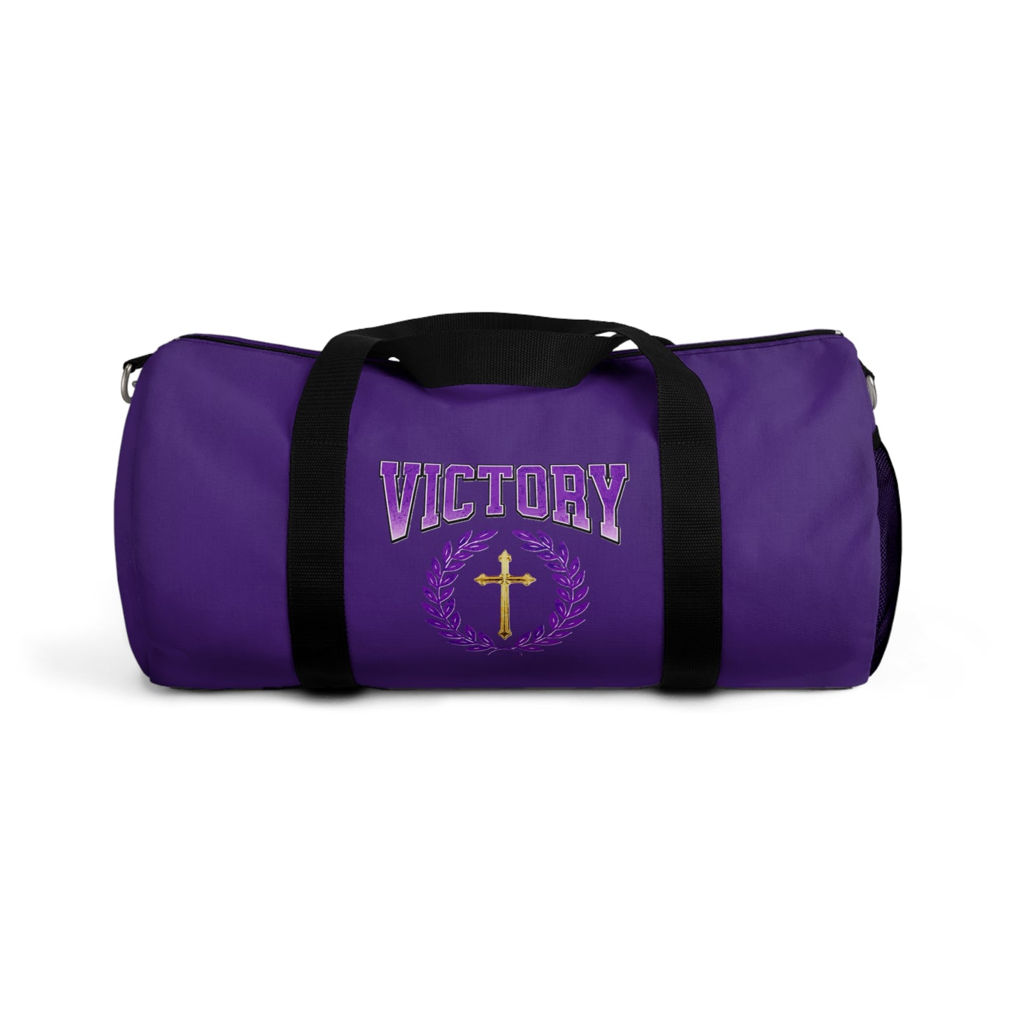 Victory in Every Step in Purple – Duffel Bag
