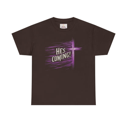 He’s Coming – Bold Christian Women’s Tee