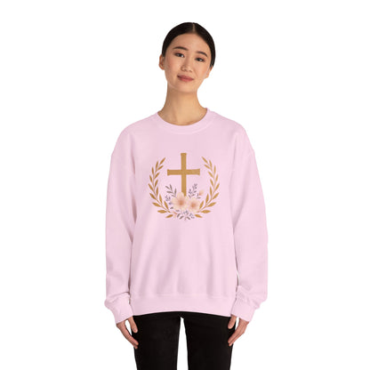 Crowned in Grace – Women’s Christian Sweatshirt