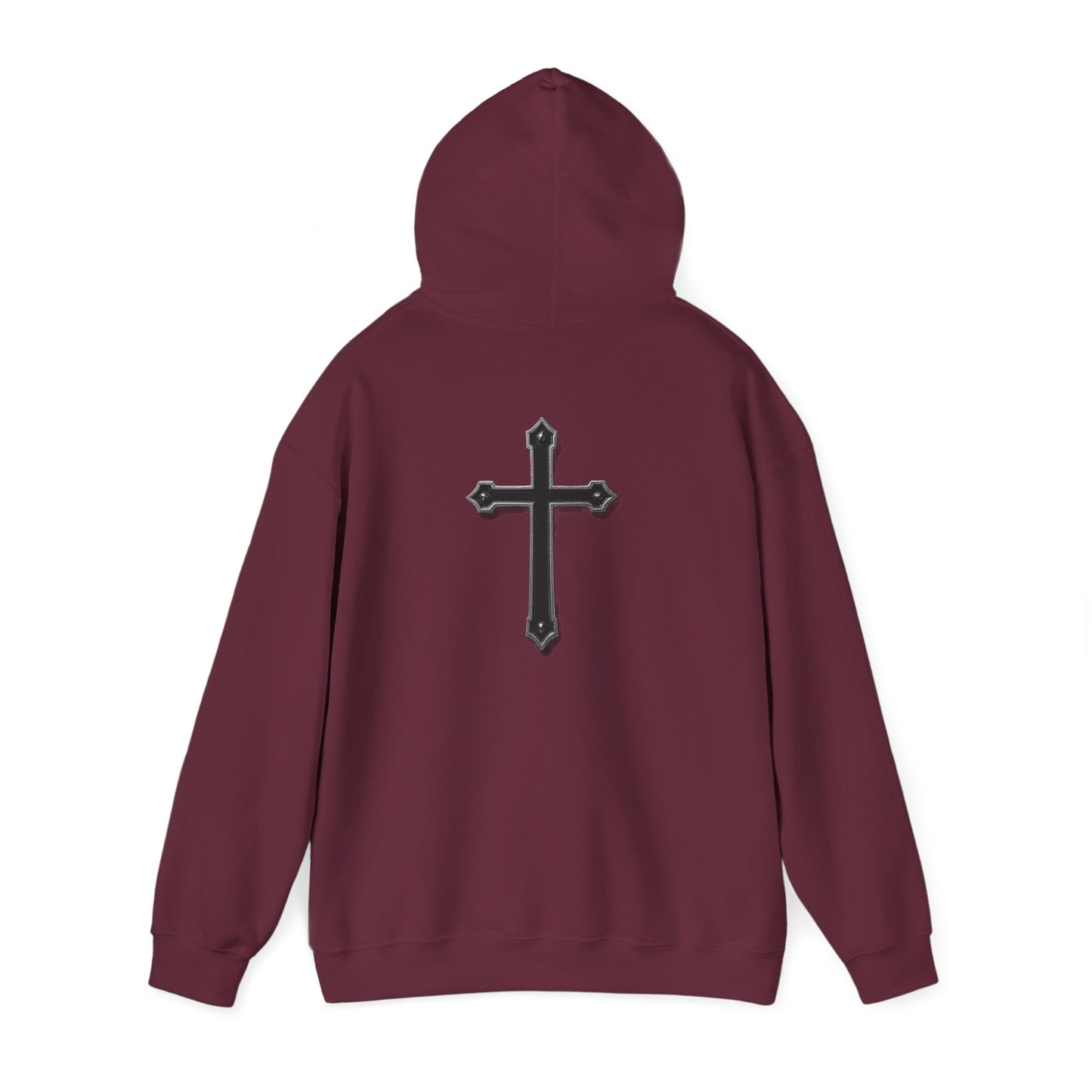 Black Cross Women’s Hoodie – Christian Apparel