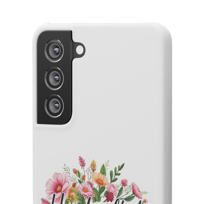 Handcrafted by God Snap Case for Samsung – Fearfully & Wonderfully Made