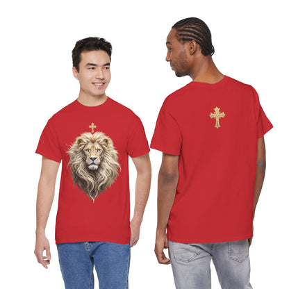 Christ the King (Lion of Judah) — Men's Christian T-Shirt