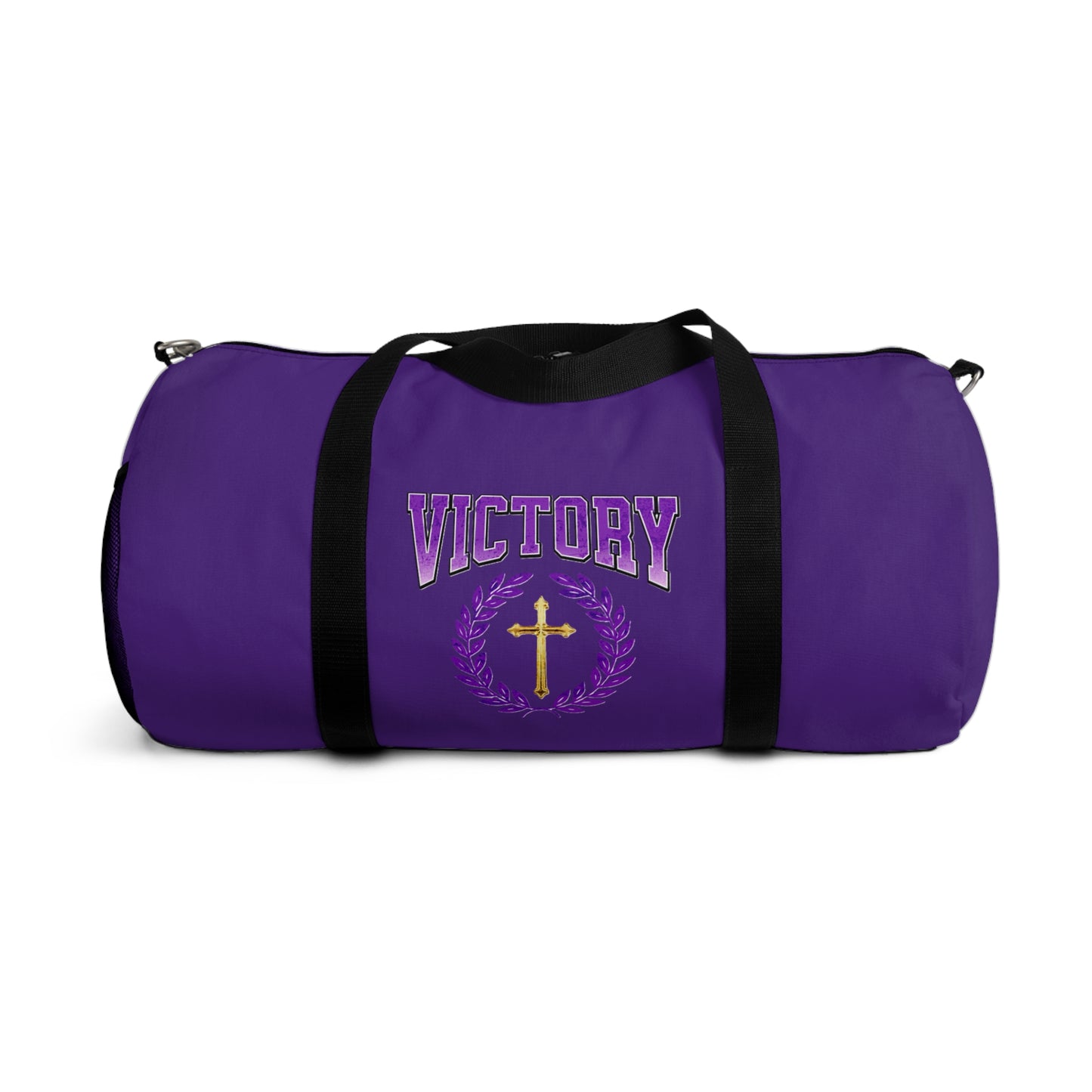 Victory in Every Step in Purple – Duffel Bag