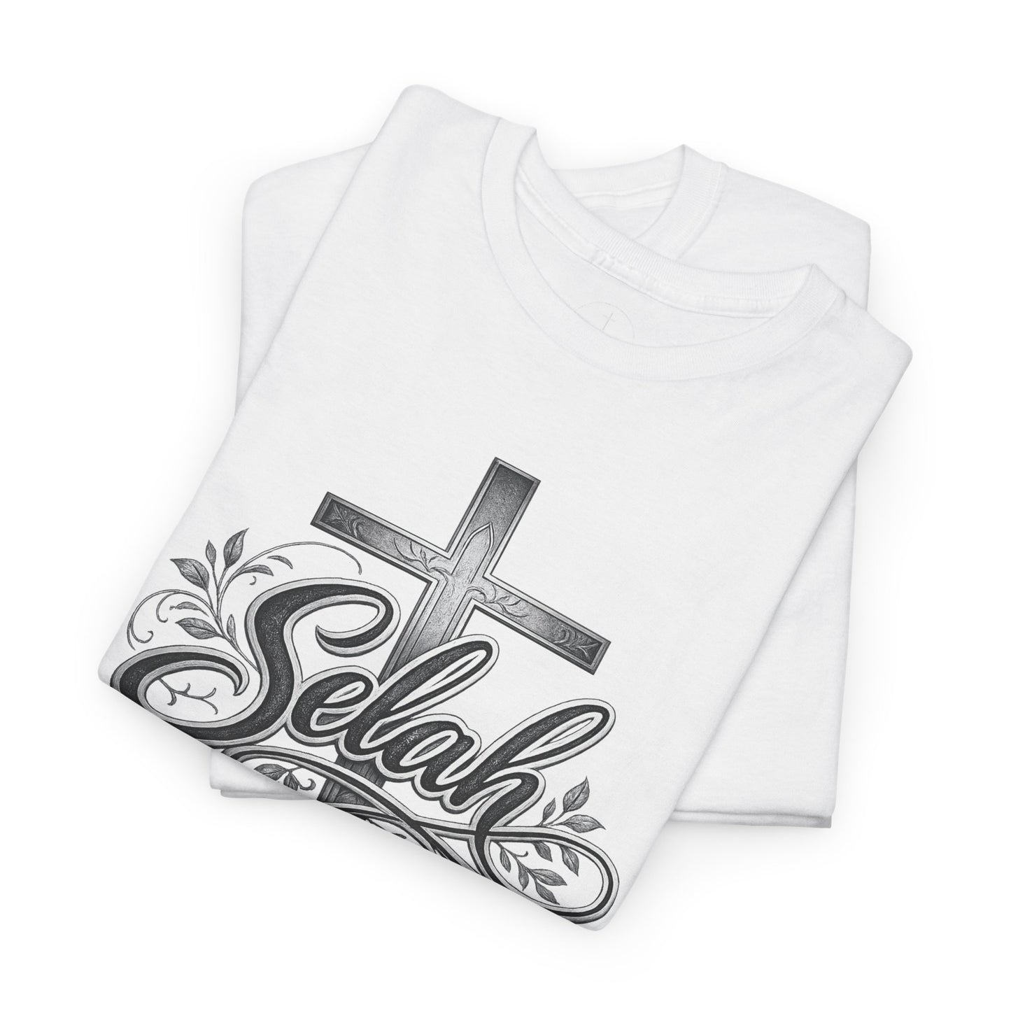 Selah Cross Tee — Men's Christian T‑Shirt