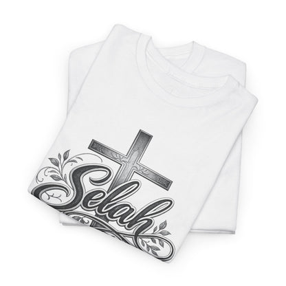 Selah Cross Tee — Men's Christian T‑Shirt