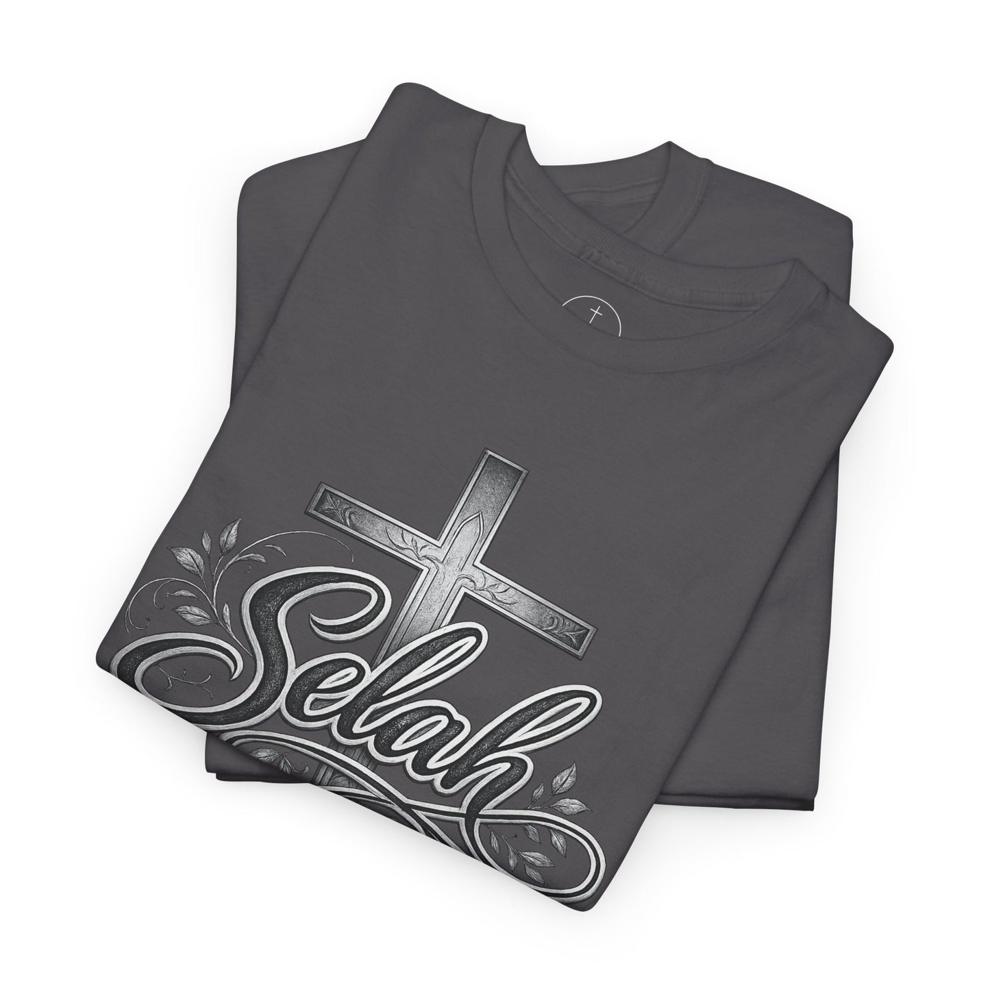 Selah Cross Tee — Men's Christian T‑Shirt