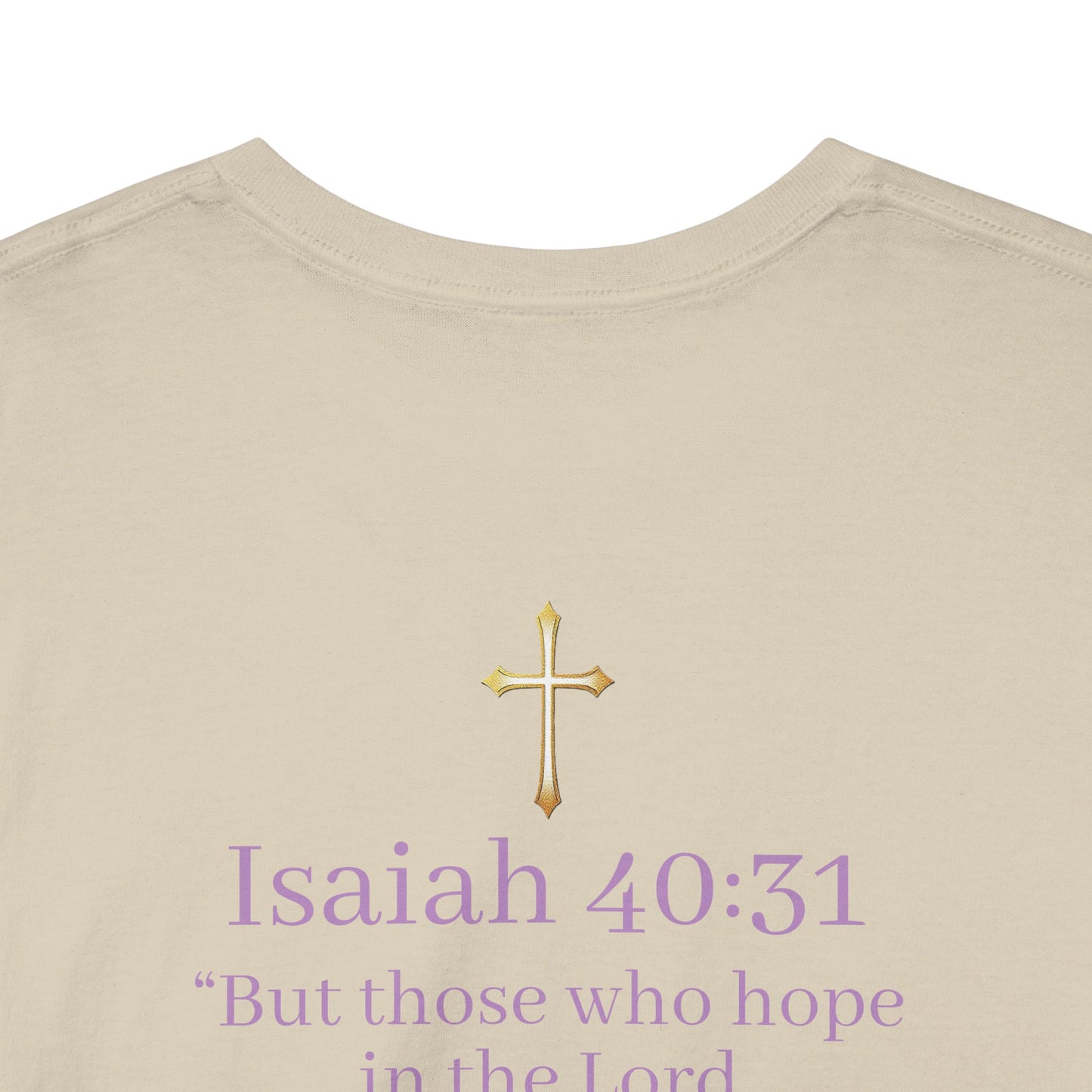 Men’s “Hope” Tee – Bold Scripture Design | Isaiah 40:31