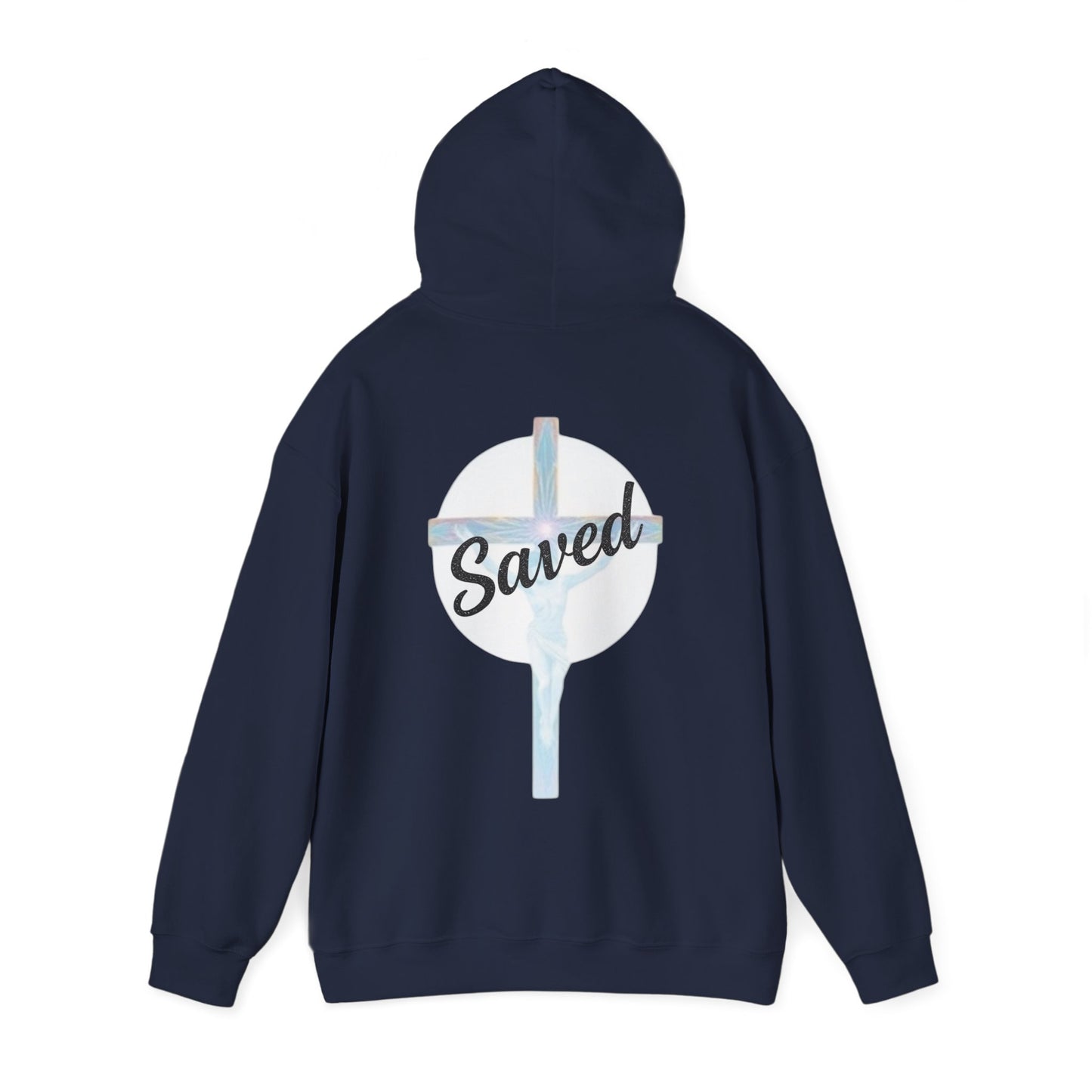 Redeemed & Saved – Women’s Christian Cross Hoodie