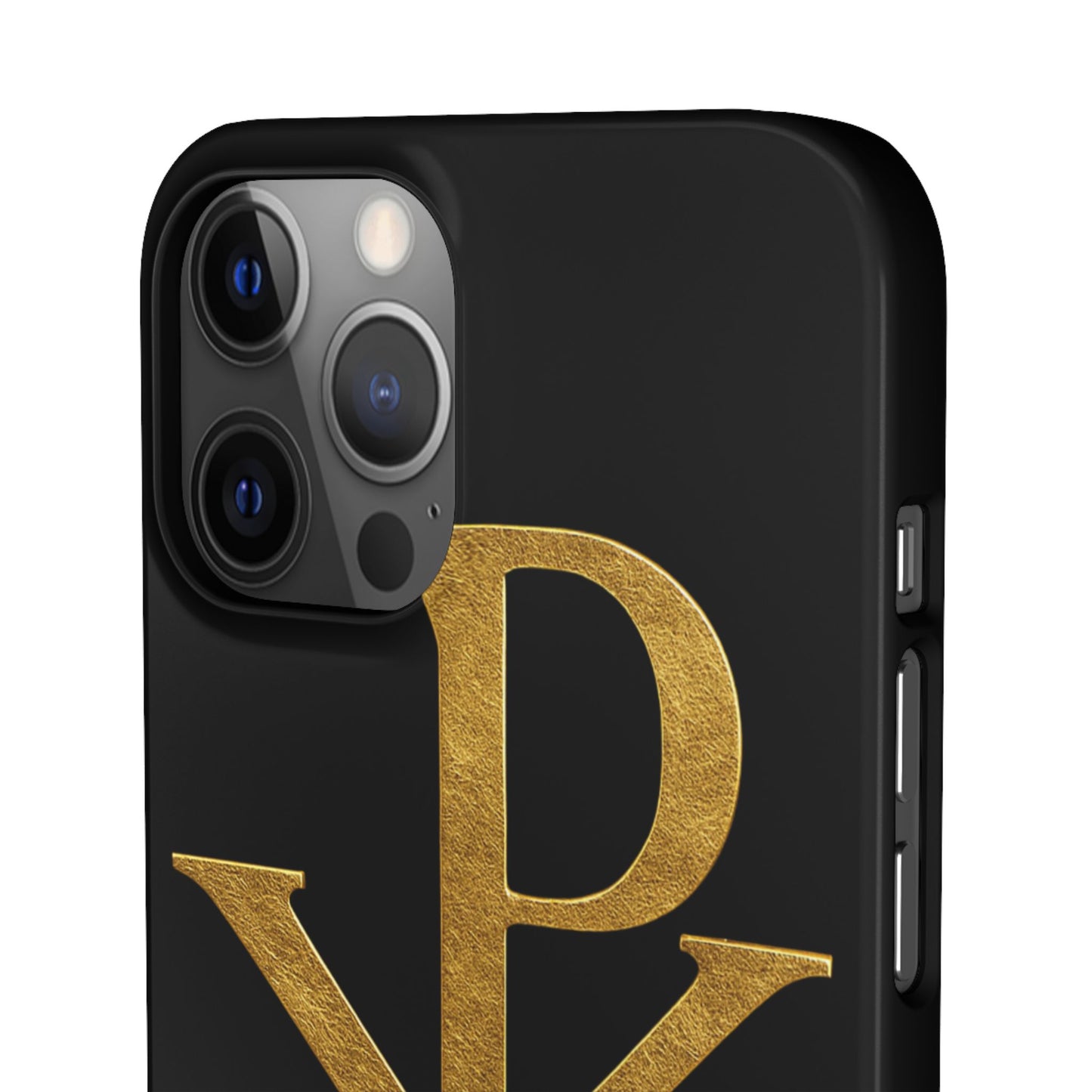 Black Chi Rho Snap Case for iPhone – The Way, Truth & Life
