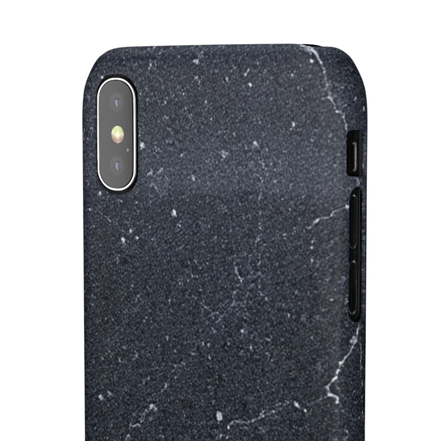 Dark Granite Finish iPhone Snap Case