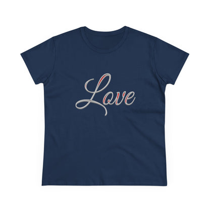 Put On Love Women’s T-Shirt – Grace in Every Thread