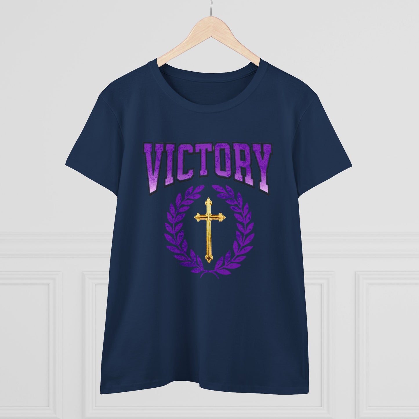Divine Victory Women’s Tee – Victory in Every Step