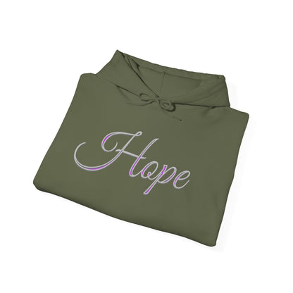 Women’s “Hope” Hoodie – Inspirational Scripture Pullover | Romans 15:13