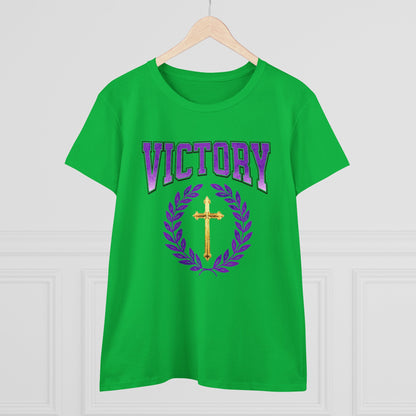 Divine Victory Women’s Tee – Victory in Every Step