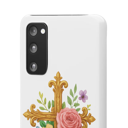 Floral Cross Snap Case for Samsung – Faith in Bloom