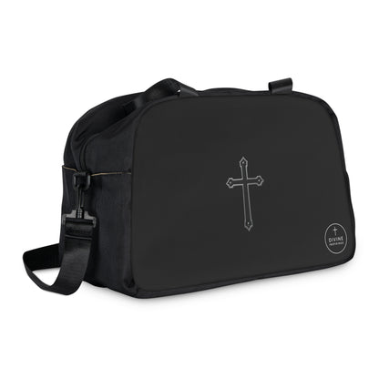 Divine Strength Fitness Bag in Black – Faith in Motion