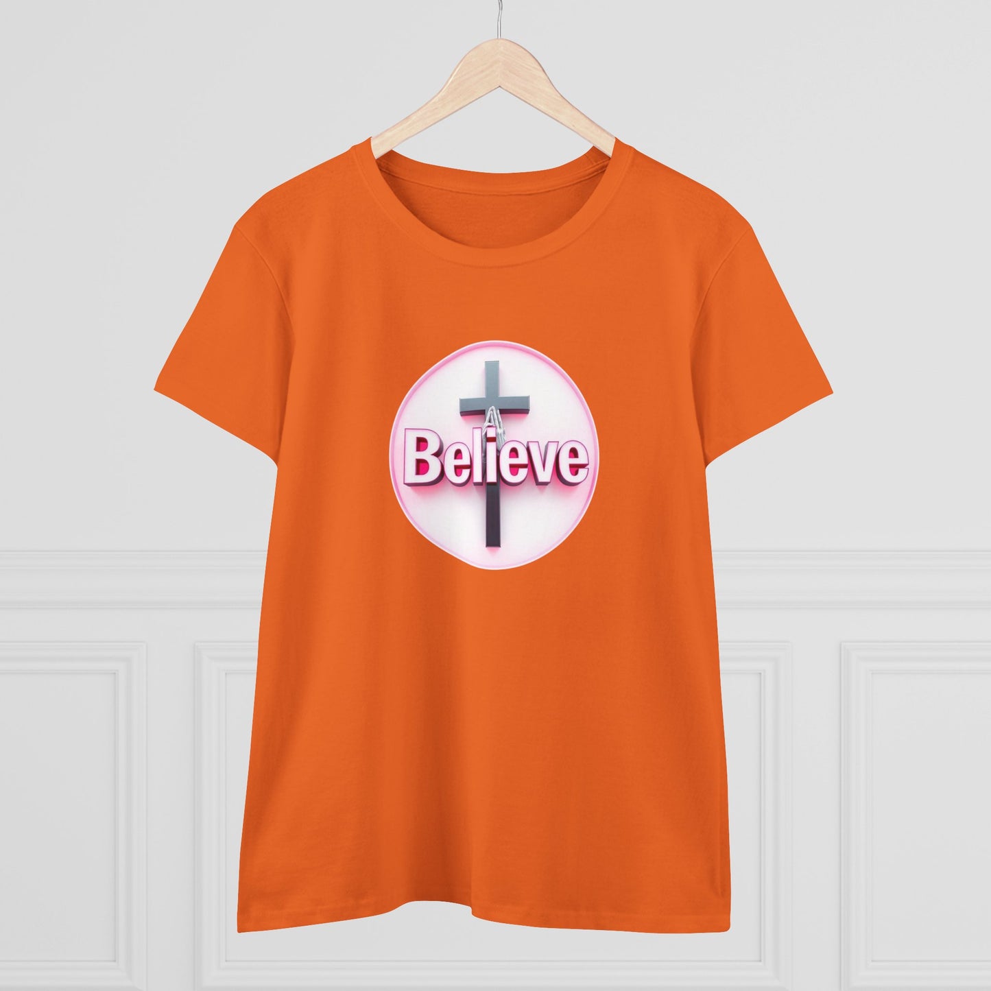 Believe | Women’s Christian T-Shirt with John 11:40