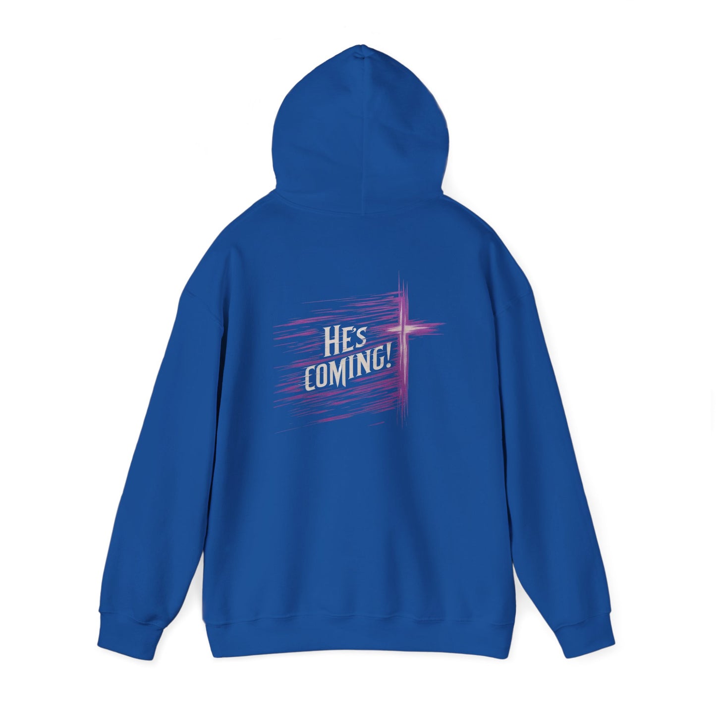 He’s Coming – Men’s Christian Hoodie