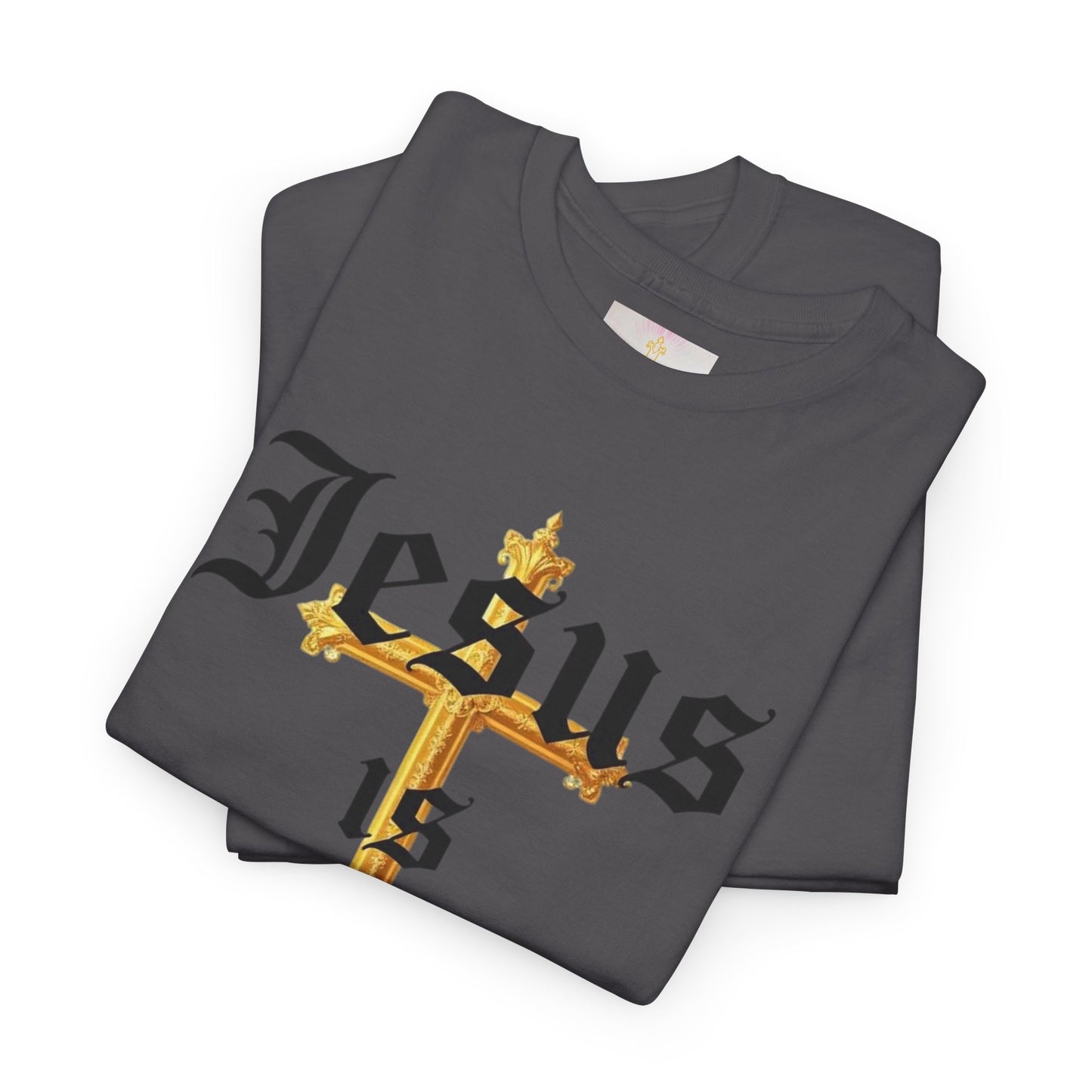 Jesus is Lord with Cross - Women's Christian T-Shirt