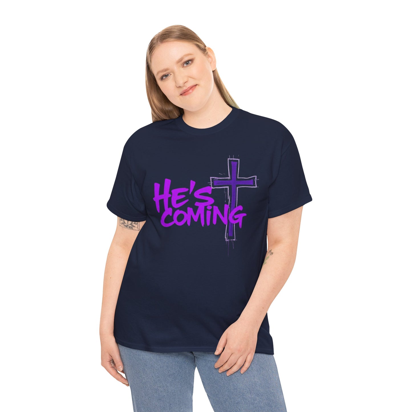 He’s Coming - Bold Christian T-Shirt