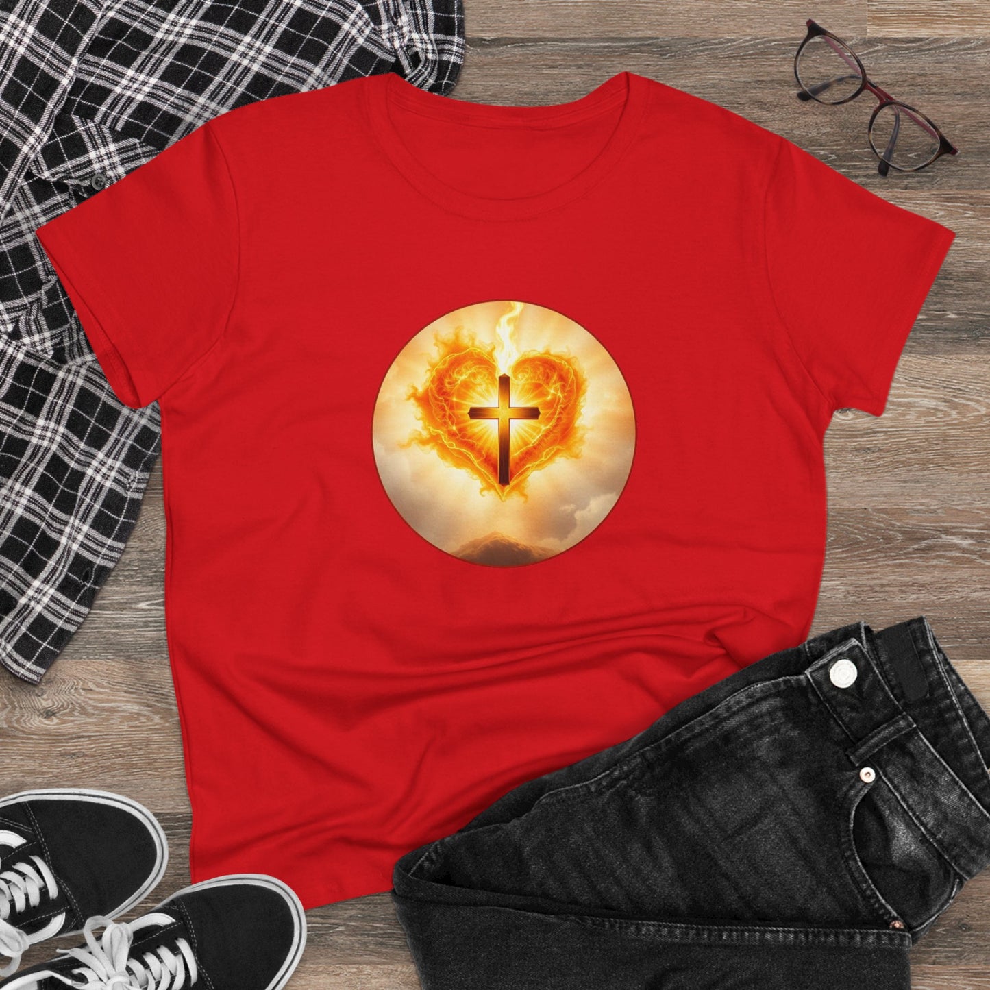 Sacred Heart Women’s Tee of Grace & Compassion