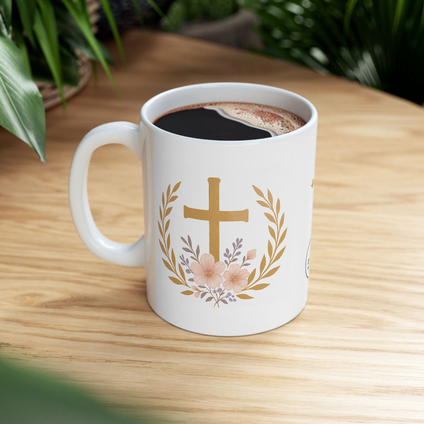 Crowned by Grace Christian Mug – 11 oz & 15 oz
