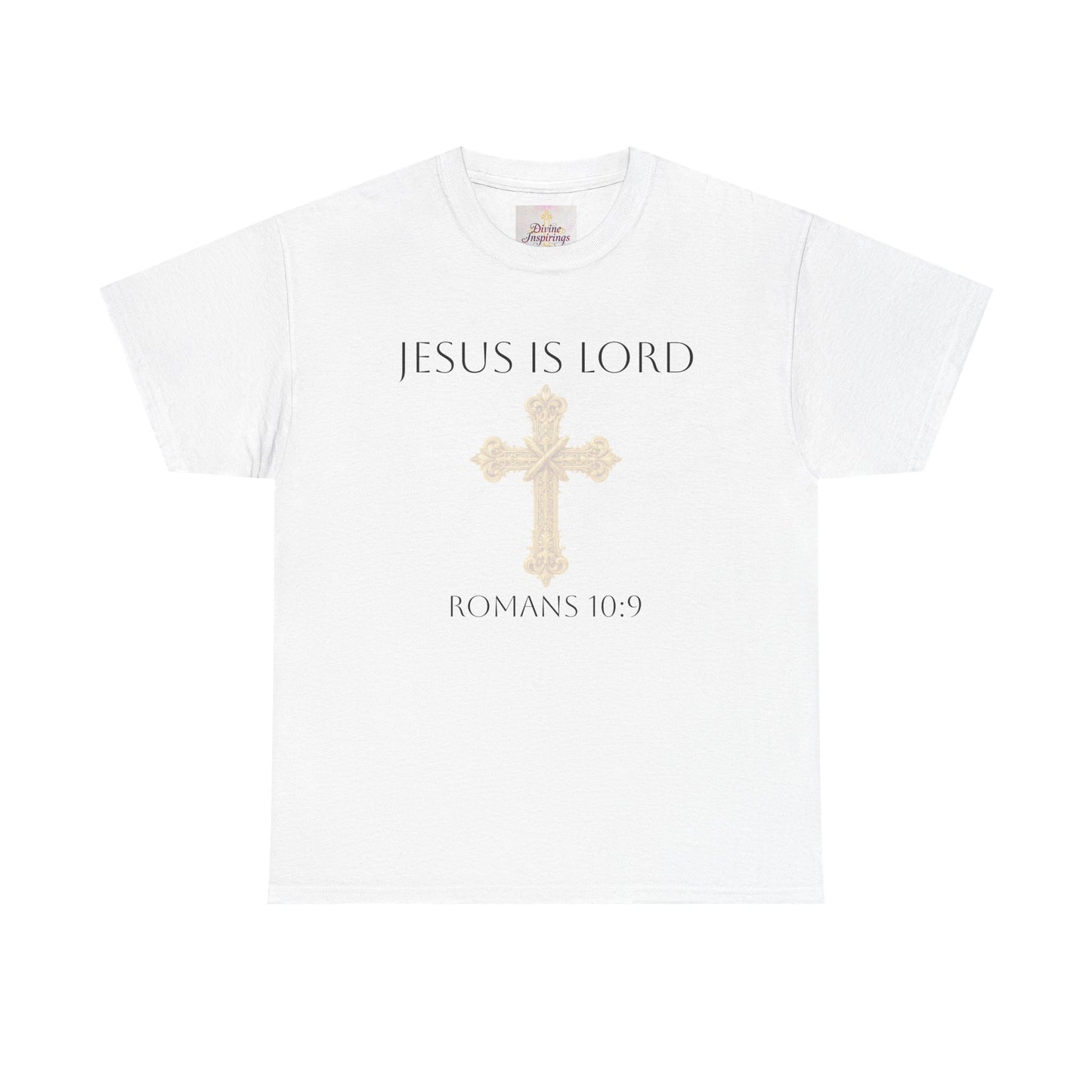 Jesus is Lord - Christian Women's Tee (Black Lettering)