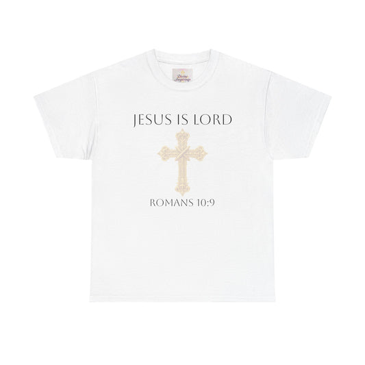 Jesus is Lord - Christian Women's Tee (Black Lettering)