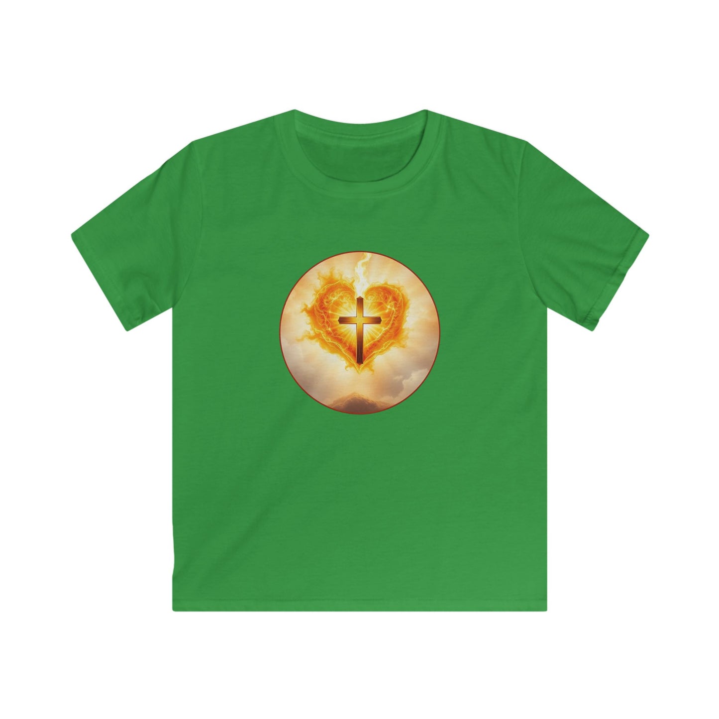 Sacred Heart – Softstyle Tee of Divine Love & Purpose