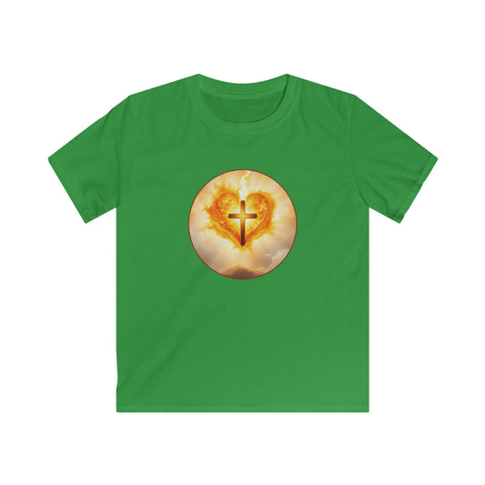 Sacred Heart – Softstyle Tee of Divine Love & Purpose