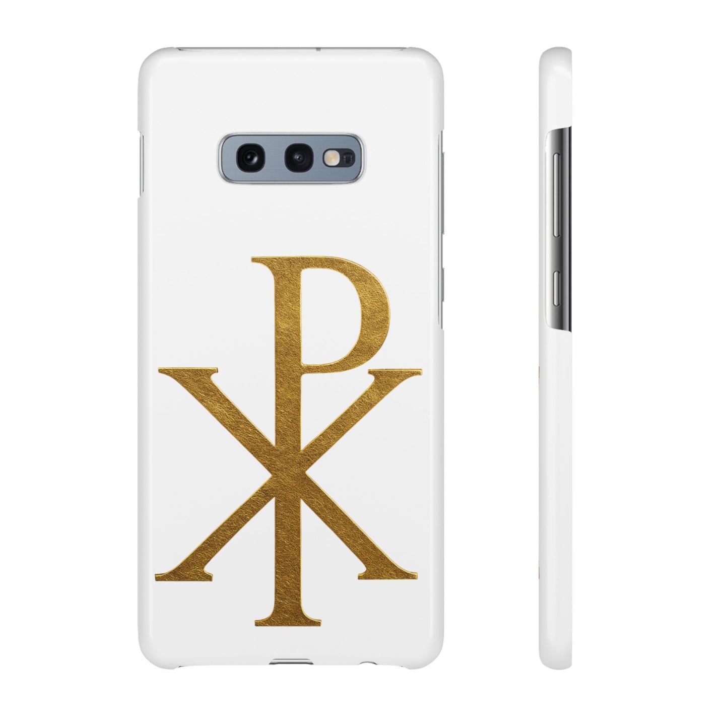 White Chi Rho Snap Case for Samsung – Guiding Light