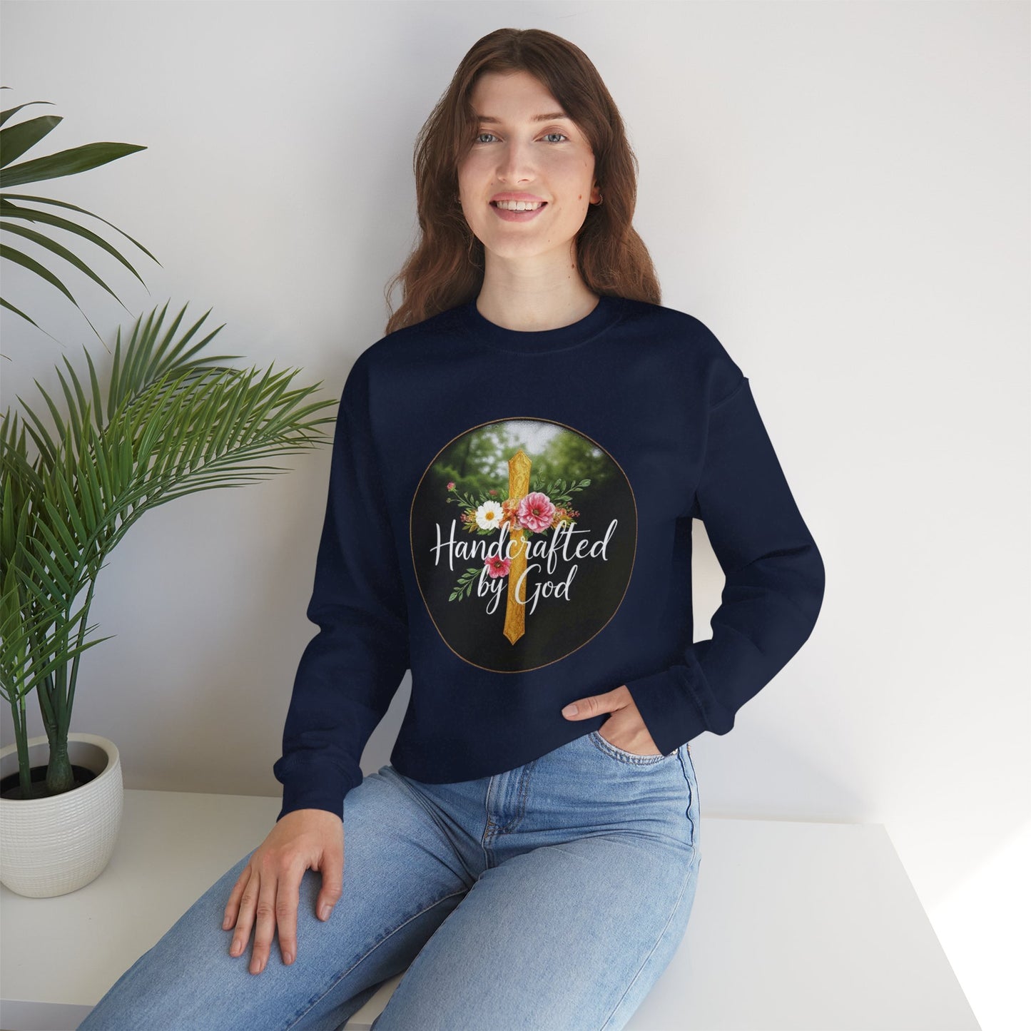 Created with Purpose – Women’s Faith-Inspired Sweatshirt