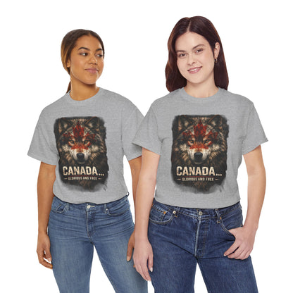 War Paint – Canada: Glorious and Free Women's T-Shirt
