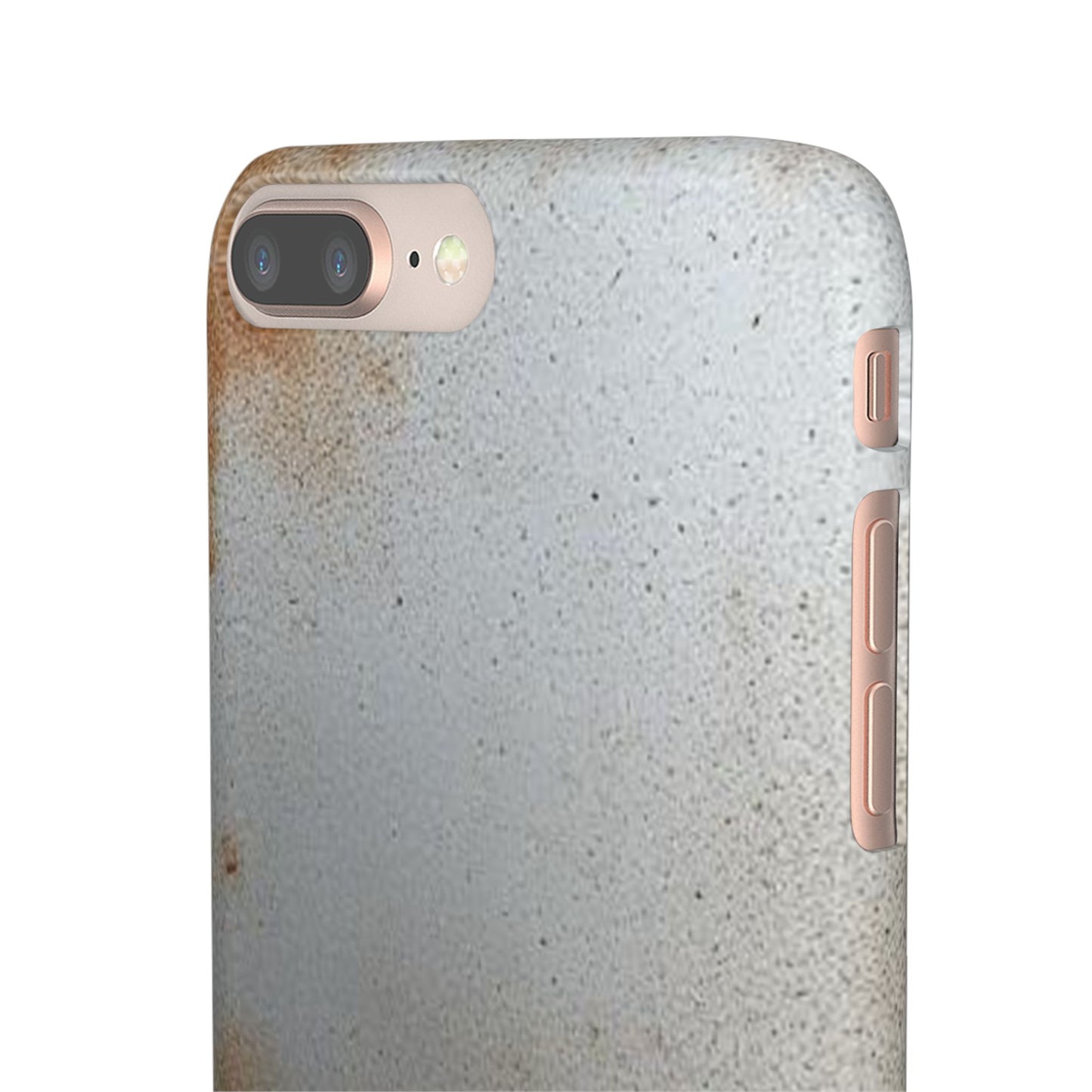 Old Steel Finish iPhone Snap Case