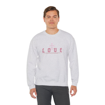 Fearless Love Men’s Sweater – Courage in Faith