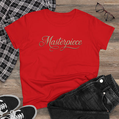 Masterpiece Signature Women’s T-Shirt – Inspirational Christian Faith Apparel