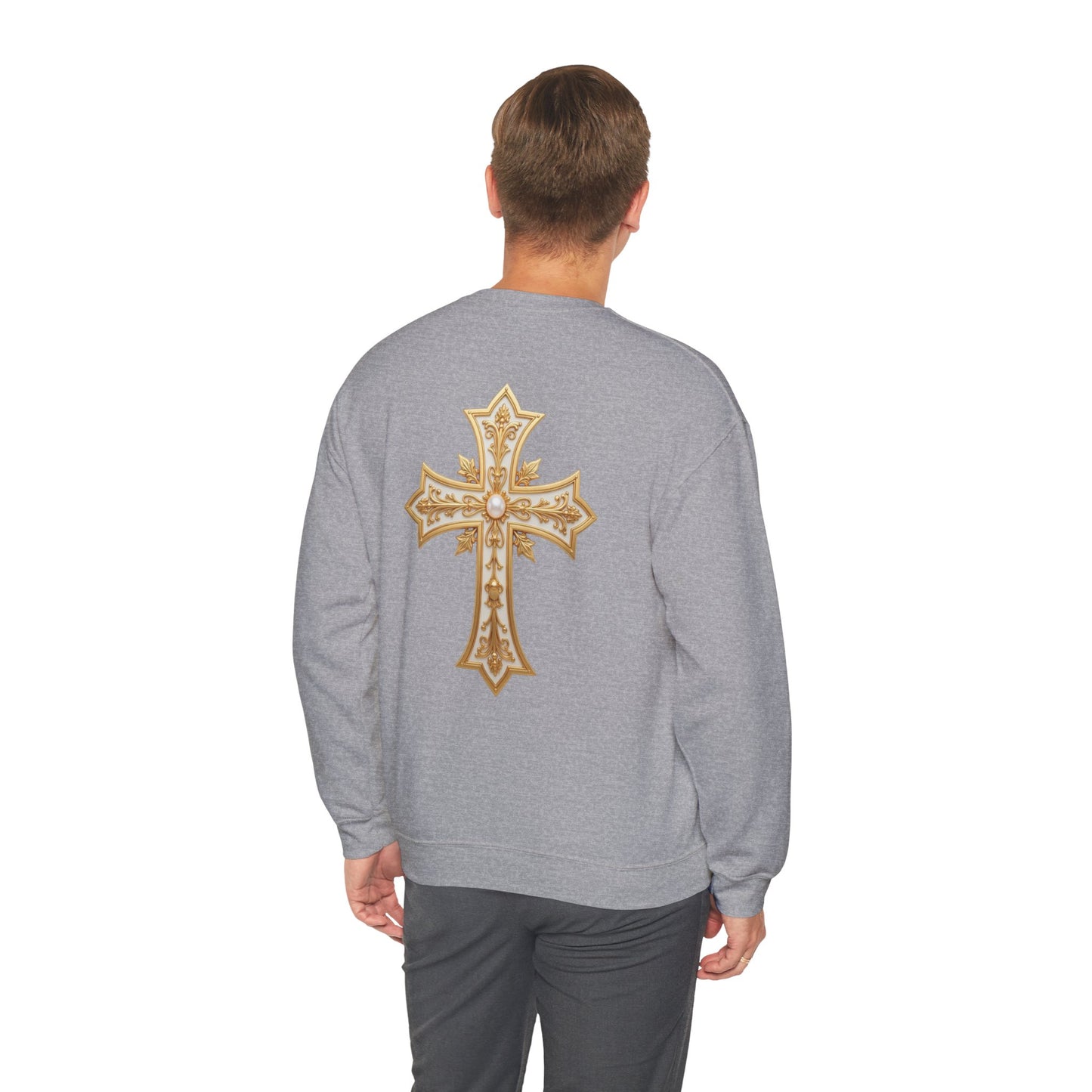 Christ is King (Lion of Judah) - Men's Christian Sweatshirt