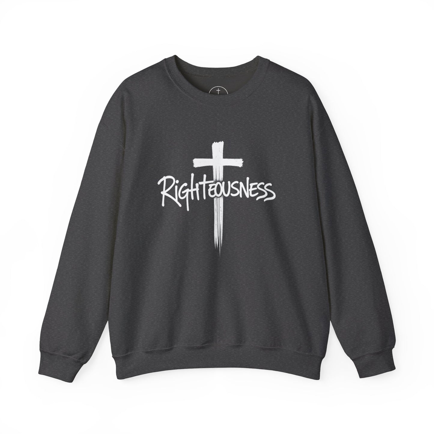 Righteousness - Men's Christian Sweatshirt (Dark Colors)