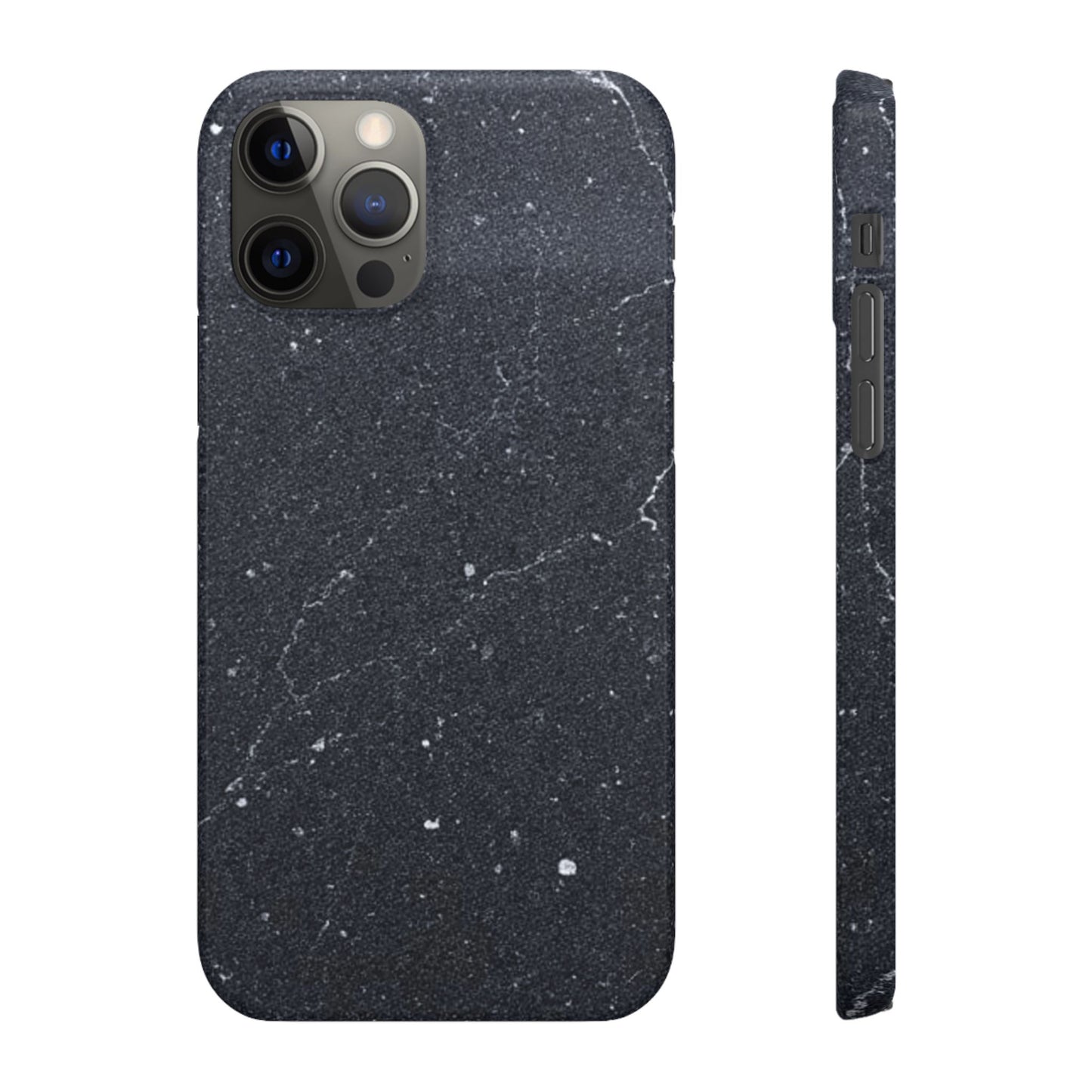 Dark Granite Finish iPhone Snap Case