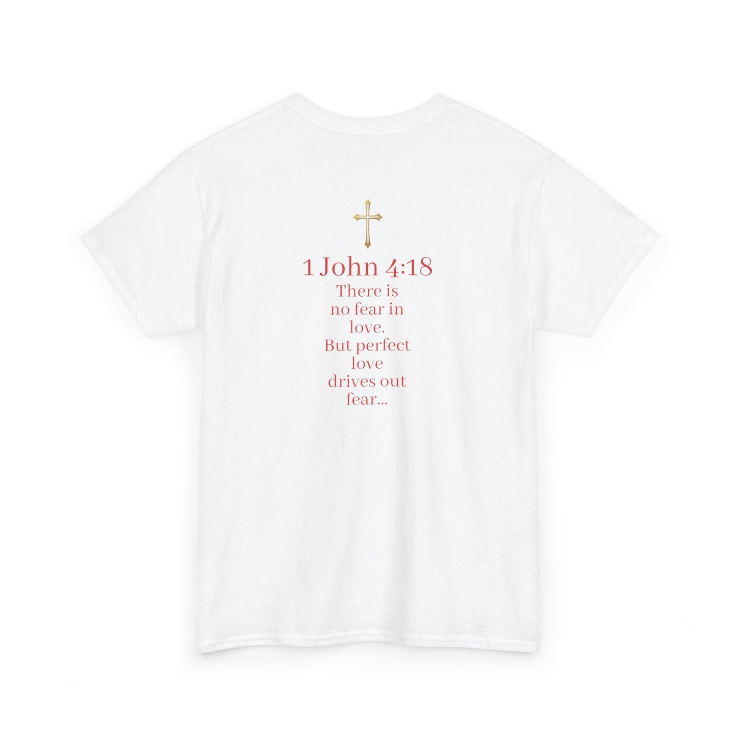 Fearless Love Men’s T-Shirt – Bold Faith in Action