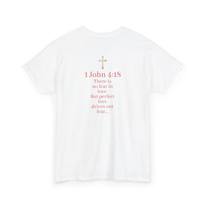 Fearless Love Men’s T-Shirt – Bold Faith in Action