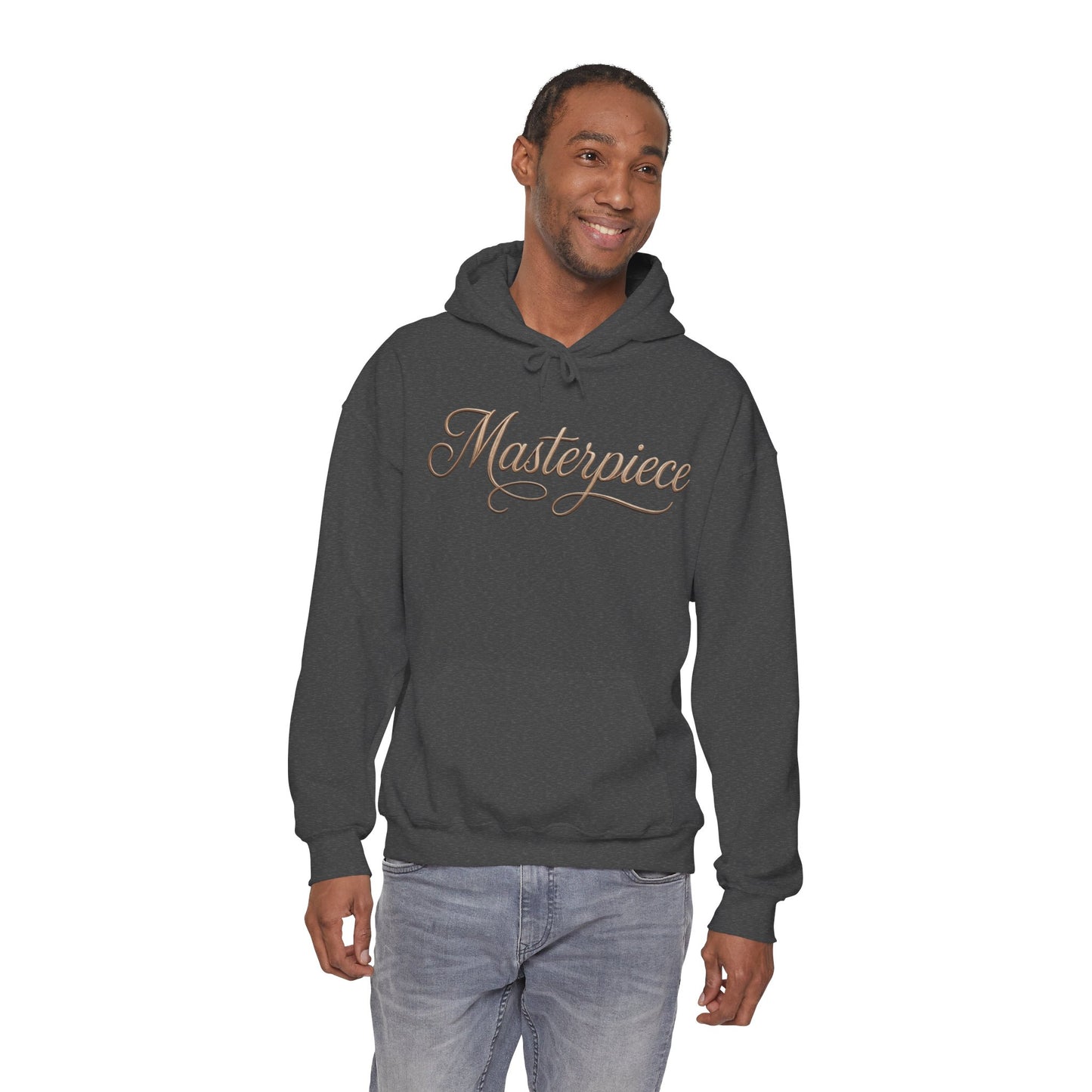 Masterpiece Signature Men’s Hoodie – Inspirational Christian Faith Apparel
