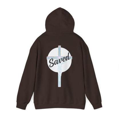 Redeemed & Saved – Women’s Christian Cross Hoodie