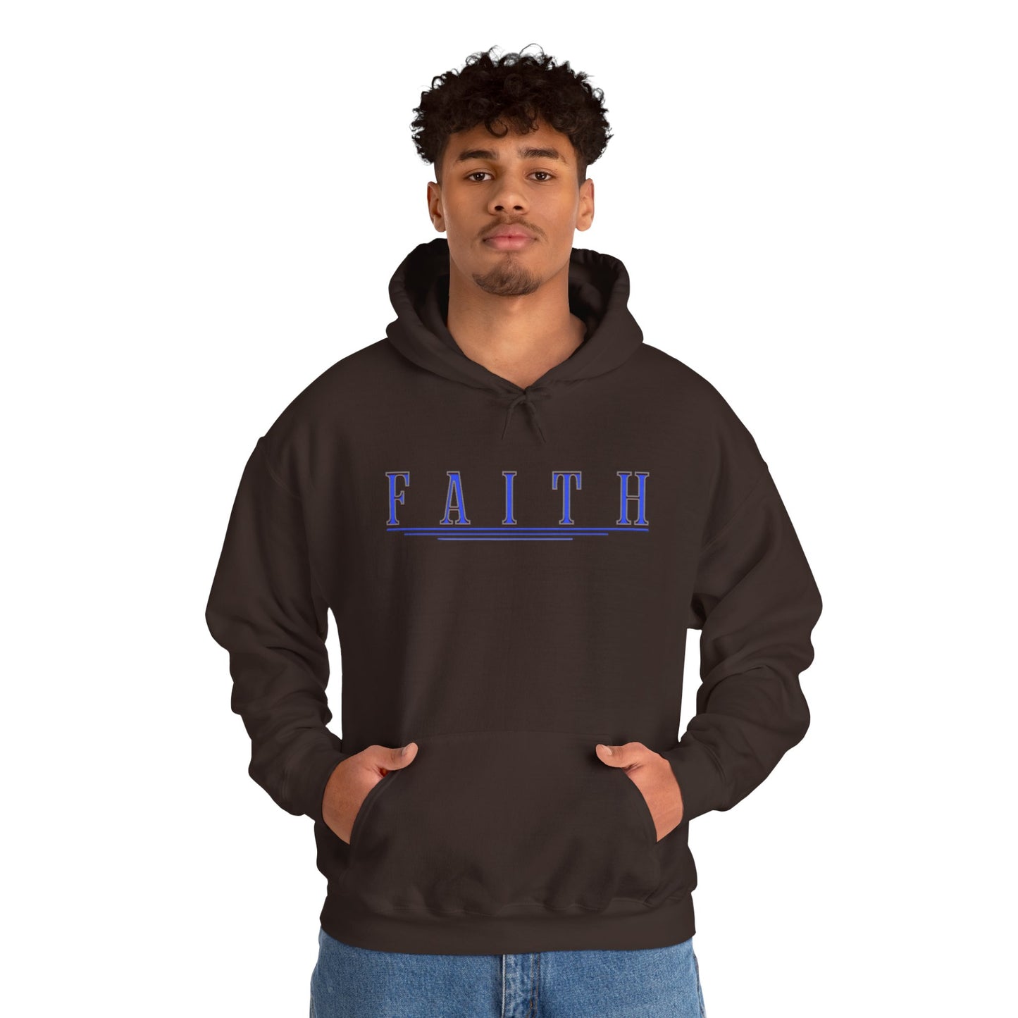FAITH & Strength – Men’s Scripture Hoodie