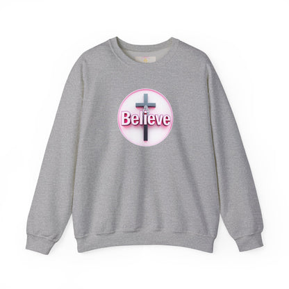 Believe | Women’s Christian Sweatshirt with John 11:40