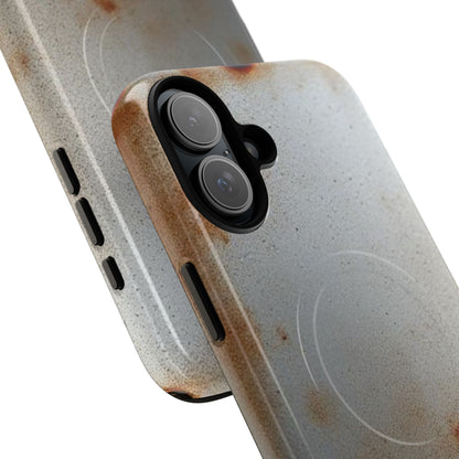 Enduring Faith – Old Metal Finish iPhone Magnetic Tough Case